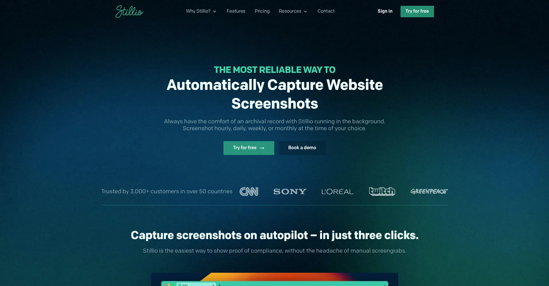 Stillio screenshot